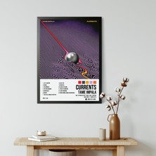 Orenda Art Tame Impala - Currents Albüm / Çerçeveli Poster Tablo