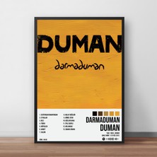 Orenda Art Duman - Darmaduman Albüm / Çerçeveli Poster Tablo