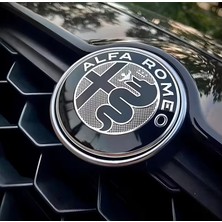 Alfa Romeo Ön Arka-Jant Göbek-Direksiyon- Anahtarlık ve Yonca Logo Takım