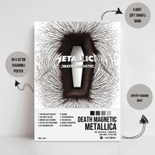 Orenda Art Metallica - Death Magnetic Albüm - Tasarımlı Poster