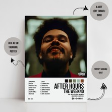 Orenda Art The Weeknd - After Hours Albüm / Tasarımlı Poster