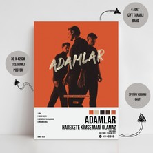 Orenda Art Adamlar - Harekete Kimse Mani Olamaz Albüm / Tasarımlı Poster