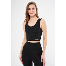 Lesa Wear Halter Yaka Spor Sütyeni Crop Top