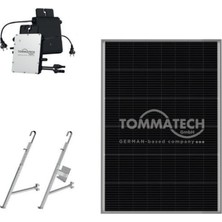 Tommatech 300WE 2X240WP Mikro Inverter Balkon Güneş Paneli Paketi