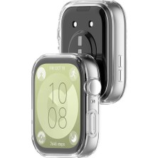 Dmay Huawei Watch Fit 3 Uyumlu 360 Full Silikon Kılıf