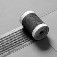 Tekno Soft Center 4 Metre 12 cm Çok Amaçlı Süzgeç Bant Fileli Gider Koruyucu Saç Toplayıcı Gider Süzgeci Böcek ve Haşere Önleyici