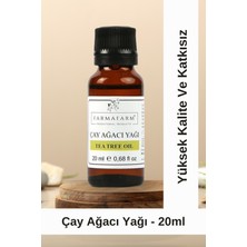 Farma Farm Çay Ağacı Yağı 20 ml Aromatik Yağ, Yüksek Kalite ve Katkısız