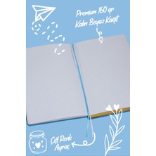 Victoria's Journals Bujo Keten Defter 96 Yaprak A5 160 Gr. Noktalı