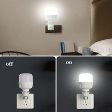 Derwell Ampul Lamba Adaptörü E27 LED Işık Soketi Dönüştürücü ile On/off Anahtarı Duvar Lambası Lamp Adaptörü