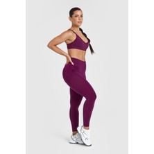 Gymhams Gh-Oa Serisi Kalçası Büzgülü Push Up Kalça Şekillendirici Seamless Scrunch Likralı Spor  Kadın Tayt