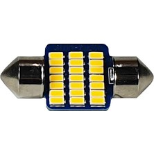 Teknogöz Sarı Renk LED Sofit Ampul 31MM - 21 Smd Ledli