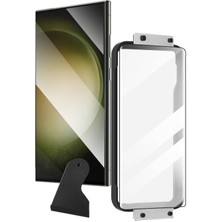 Moby Shop Samsung Galaxy S24 Ultra Kavislerin Tamamını Kapatan Aparatlı Estek Ekran Koruyucu