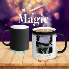 Asilmeydan Fötr Şapkalı Mustafa Kemal Atatürk Sihirli Kupa BARDAK-S39