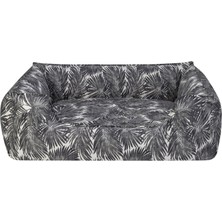 Pet Comfort Alpha Merta Siyah-Beyaz Köpek Yatağı L 85x105cm