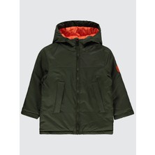 Civil Boys Erkek Çocuk Kapüşonlu Mont 2-5 Yaş Haki