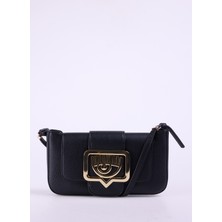 Chiara Ferragni Siyah Kadın 28X15X3,5 cm Omuz Çantası 77SB4BB4ZS529899
