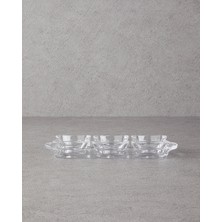 English Home Alvin Cam Sunumluk 32x11 cm Şeffaf