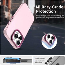 Hello-U iPhone 16 Pro Pc+Tpu+Pet Mat Düşmeyi Önleyici Telefon Arka Kapağı (Yurt Dışından)