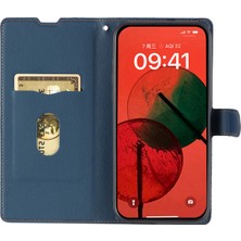 Hello-U iPhone 16 Pu Deri Flip Telefon Kılıfı Kart Yuvalı, Askılı (Yurt Dışından)