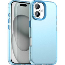 Hello-U iPhone 16 Plus Pc+Tpu+Pet Mat Düşmeyi Önleyici Telefon Arka Kapağı (Yurt Dışından)