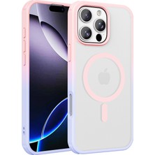 Hello-U iPhone 16 Pro Magsafe ile Uyumlu Manyetik Tpu+Pc Telefon Kılıfı (Yurt Dışından)