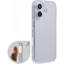 Hello-U iPhone 16 Plus Şeffaf Kılıf Tpu+Pc Arka Kapak (Yurt Dışından)