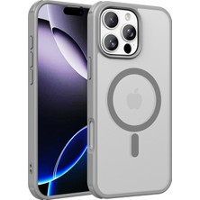 Hello-U iPhone 16 Pro Max Magsafe ile Uyumlu Manyetik Tpu+Pc Telefon Kılıfı (Yurt Dışından)