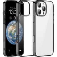 Hello-U iPhone 16 Pro Max Şeffaf Telefon Kılıfı Pc+Tpu Arka Kapak (Yurt Dışından)