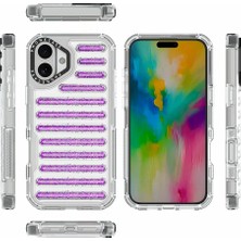 Hello-U iPhone 16 Plus Kapsül Parıltılı Pc + Tpu Telefon Koruyucu Kapak (Yurt Dışından)