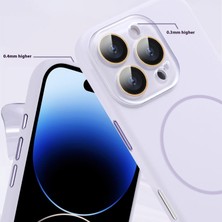 Hello-U iPhone 16 Pro Max Magsafe ile Uyumlu Sıvı Silikon Düşme Önleyici Telefon Kılıfı (Yurt Dışından)