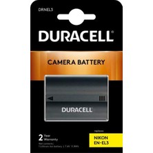 Duracell DRNEL3 Nikon EN-EL3 Dijital Kamera Pili