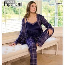 Pijamoni Kadife Pijama Takımı