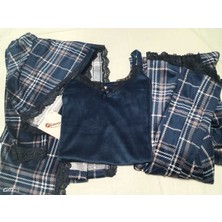 Pijamoni Kadife Pijama Takımı