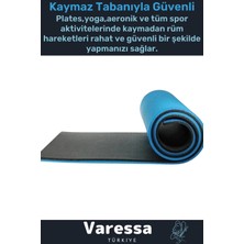 Varessa Premium  Konforlu Taşıma Askılı Çift Taraflı Zemin Çadır Uyku Kamp Matı Yer Minderi 6,5mm