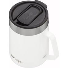 Contigo Streeterville Vakumlu Masa Kupası 420ML - Beyaz