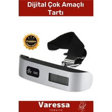 Deluxe LCD Ekran Dijital Seyahat Bavul Ağırlık Çok Amaçlı Taşınabilir Uçak Bagaj Tartısı Max 50 kg