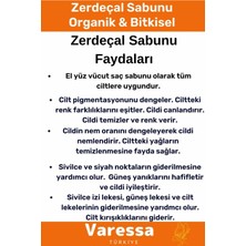 Varessa Premium Seri Orijinal Doğal Güzel Kokulu El Yüz Saç Vücut Cilt Zerdeçal Ekstraktı Sabunu 5li