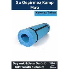 Varessa Premium  Konforlu Taşıma Askılı Çift Taraflı Zemin Çadır Uyku Kamp Matı Yer Minderi 16MM