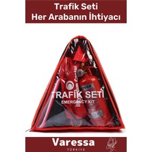 Özel Seri Karayolları Tüvtürk Uyumlu Tse Belgeli Bez Çantalı Araba Kamyon Ilk Yardım Trafik Seti