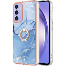 Samsung Galaxy A15 5g Yüzük Kickstand Cover Tpu Cep Telefon Kılıfı (Yurt Dışından)