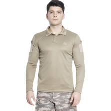 Ayz Vogel Tactical Polo Yaka Uzun Kollu Taktik/outdoor Tişört