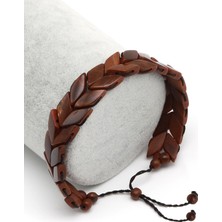 Alibaba Doğaltaş Kuka Makrome Örme Bileklik