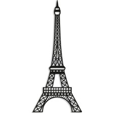 NR Dizayn Eiffel Kulesi Dekoratif Metal Tablo