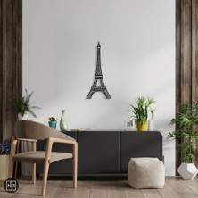 NR Dizayn Eiffel Kulesi Dekoratif Metal Tablo