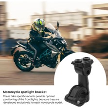 Praise6 Motosiklet Spot Sabitleme Braketi Sis Lambası Montaj Braketi LED Yardımcı Lamba Braketi BMW-R1200GS F800GS/F700GS (Yurt Dışından)