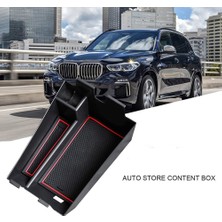 Praise6 Araba Kol Dayama Kutusu Saklama Kutusu Kasa Tepsi Bmw 2019 2020 2021 X5 G05 X6 G06 X7 G07 Otomatik Kol Dayanağı Konteyner Organizatör (Yurt Dışından)