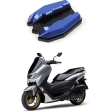 Praise6 Motosiklet Kickstand Ayak Tabanı Desteği Yamaha Nmax XMAX300 V2 2020-2022 Ayak Yan Standı Uzatma Pad Plaka Titanyum (Yurt Dışından)