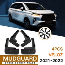 Praise6 Toyota Veloz 2021-2022 Için Araba Çamurluklar Çamurluk Çamurluk Çamur Flap Guard Sıçrama Çamurluklar Araba Aksesuarları (Yurt Dışından)