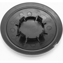 Praise6 Fiat 500 Tekerlekler Için 4 Adet 133MM Jant Kapağı Merkezi Hub Caps 68078419AC 68078421AC Toz Kapağı 51884863 Siyah (Yurt Dışından)