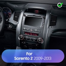 Praise6 10.1 Inç 2din Araba Kontrol Çerçevesi Radyo Stereo Paneli Kia Sorento 2009-2013 Için Fasya Çerçevesi (Yurt Dışından)